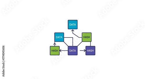 Understanding blockchain data structure and hash functions for secure data management and integrity checks
