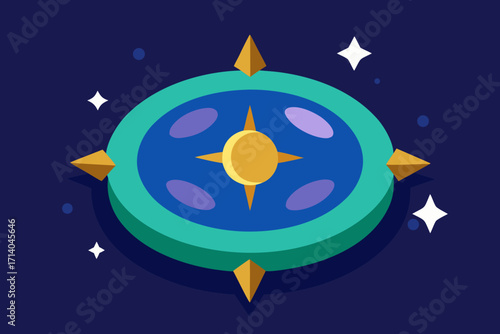 moon and stars