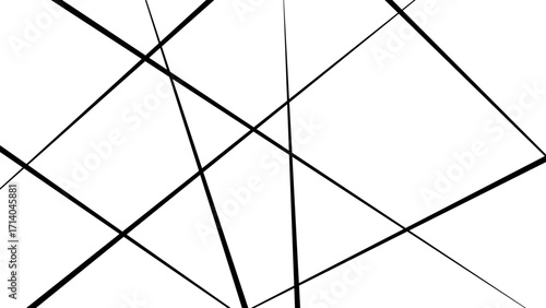 Trendy random diagonal lines image. Random chaotic lines. Abstract geometric pattern. image idea

