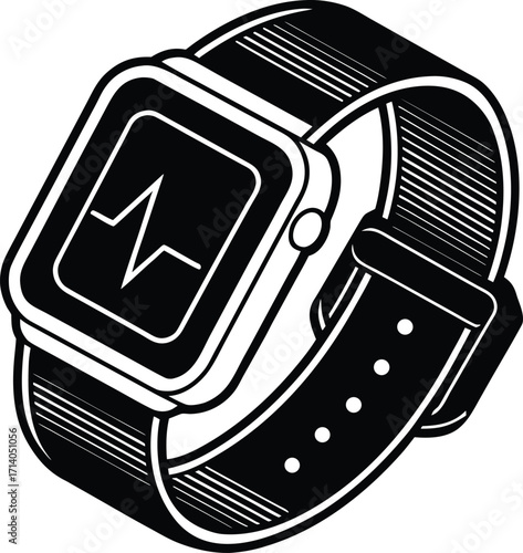 Fitness-smartwatch-illustration--colorful-strap