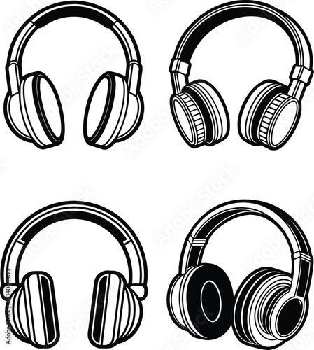 minimal-line-art-illustration-of-over-ear-headphon
