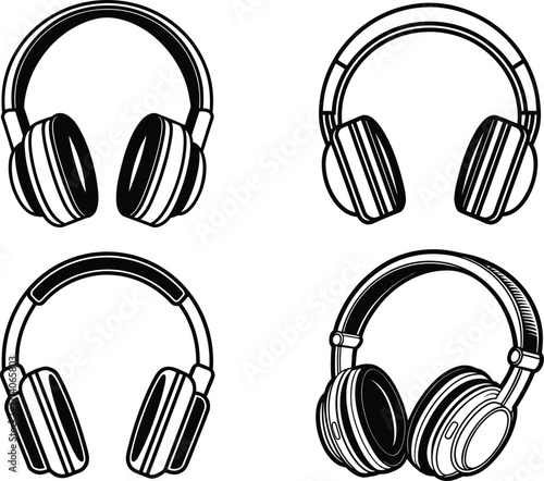 minimal-line-art-illustration-of-over-ear-headphon