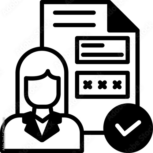 Customer Profile mixed icon