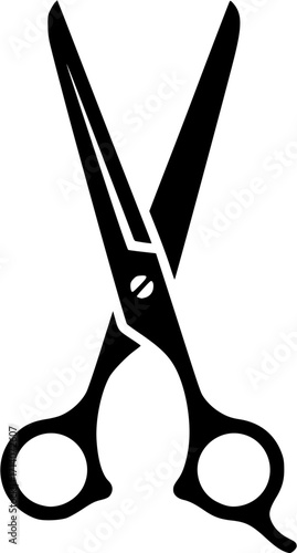 Barber scissors silhouette, Scissors silhouette, Barber scissors svg, Hair scissors silhouette, Hair stylist scissors svg, Hair saloon scissors svg, Scissors svg, Scissors vector illustration