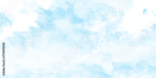 Blue sky and white clouds background, panorama blue sky with cloud and sunshine background,  Panoramic of beautiful cloud in blue sky, dramatic cloudscape concept art.