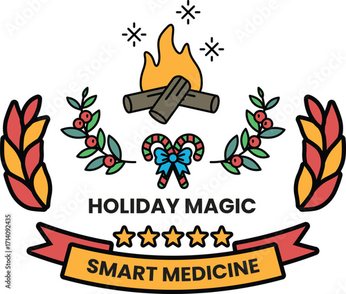 Holiday magic smart medicine is the name of the brand