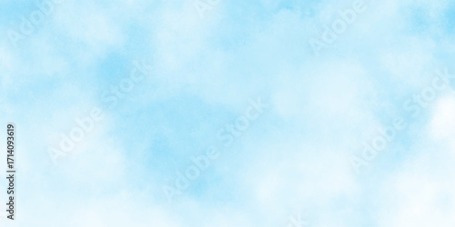 Natural leaf using as a background or wallpaper. , abstract hand paint splash stain backdrop banner, sky blue cloud foggy fume as background, colorful gradient ink colors wet effect hand drawn.