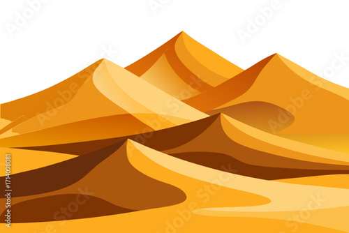 vector illustration of a pyramids