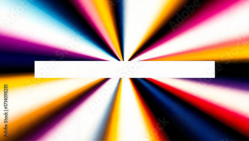 Abstract colorful burst light background banner