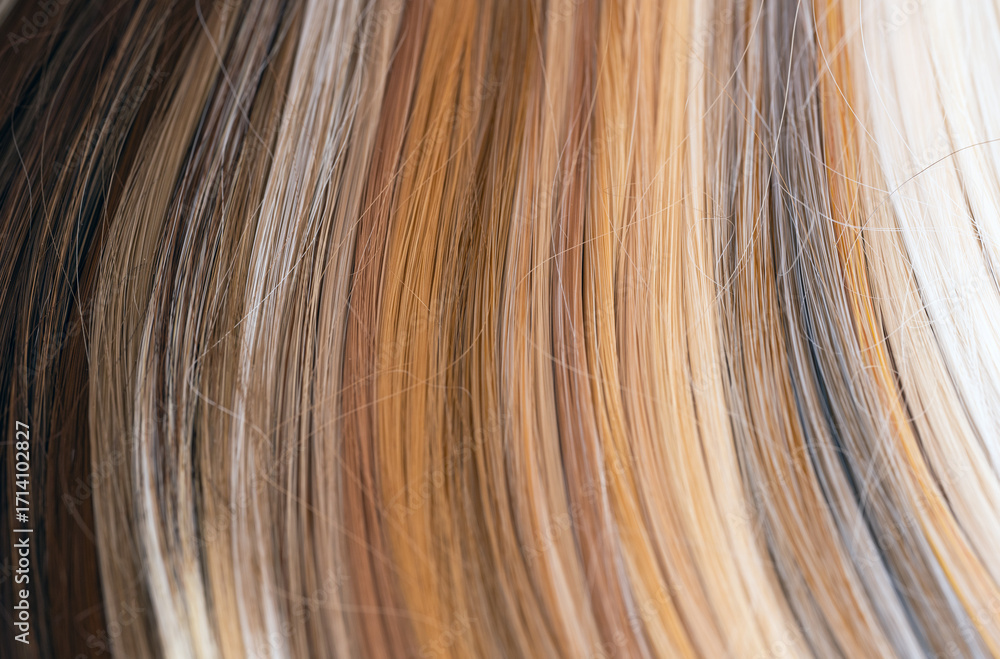 Fototapeta premium background hair color swatches