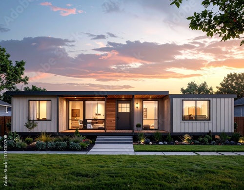 Modular homes exterior designs of modern architecture