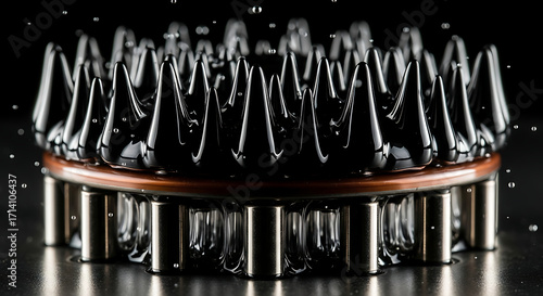 Magnetic Fluid Display A Mesmerizing Demonstration of Magnetism and Physics in Action