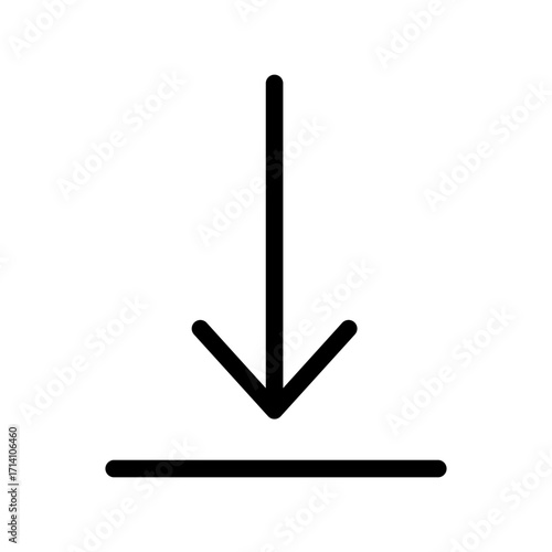 download glyph icon