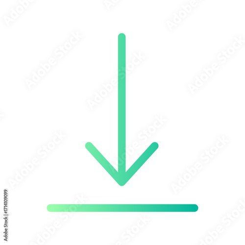 download gradient icon