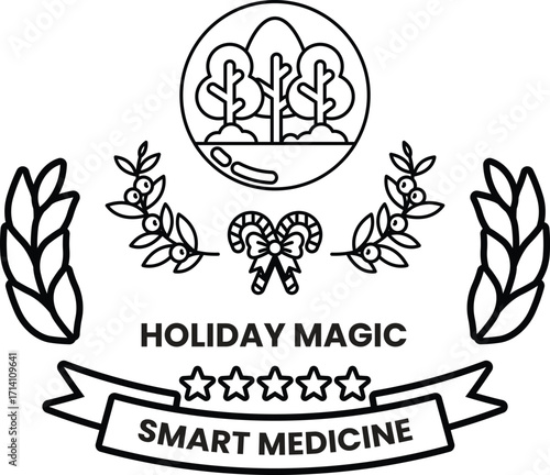Holiday magic smart medicine is the name of the product