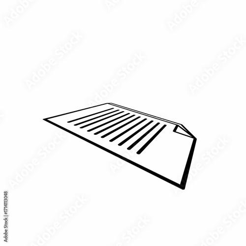 bar code on white background