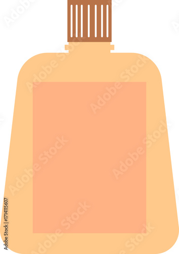 Skincare Bottle Illustration