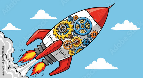 Man in wheelchair on urban street with autumn trees and tall buildings. Determined man in wheelchair navigates modern city, bright streetlights. Concept disabled person mobility, urban accessibility,