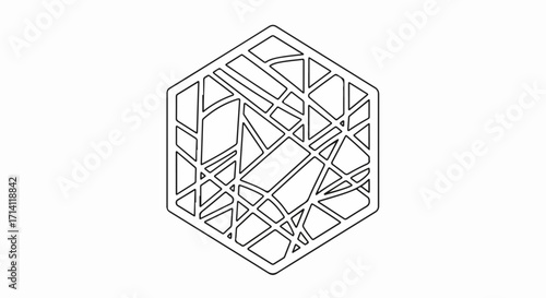 Man in wheelchair on urban street with autumn trees and tall buildings. Determined man in wheelchair navigates modern city, bright streetlights. Concept disabled person mobility, urban accessibility,