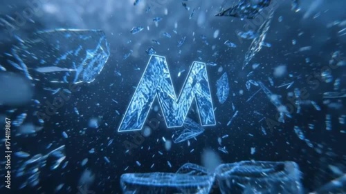 Ice Logo Reveal | Frozen Shatter Animation