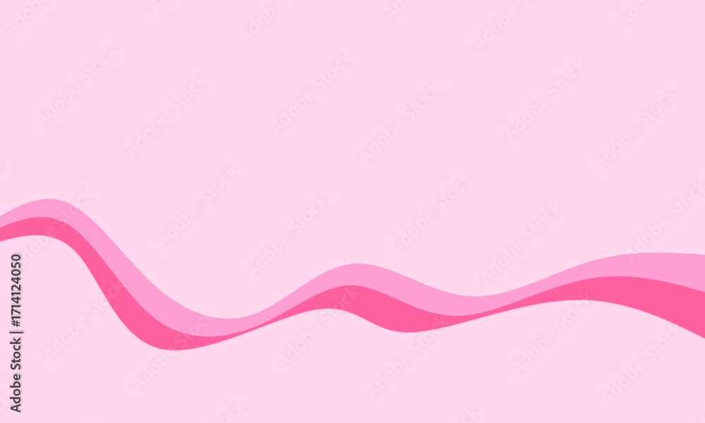 Obraz premium abstract pink background with waves