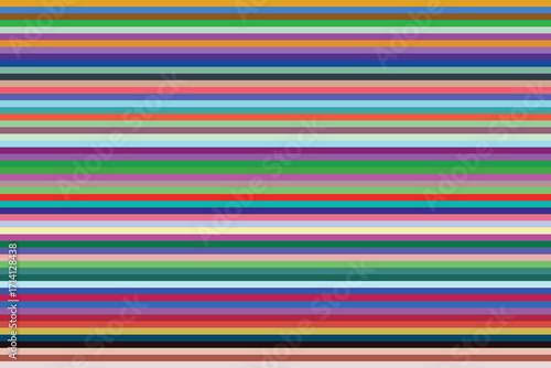 Abstract Color Palette with Harmonious Shades Perfect for Design Mockups