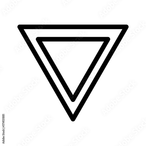 yield line icon
