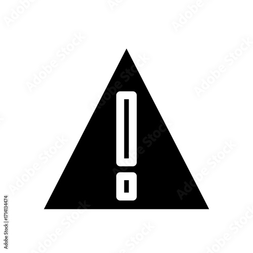 stop glyph icon