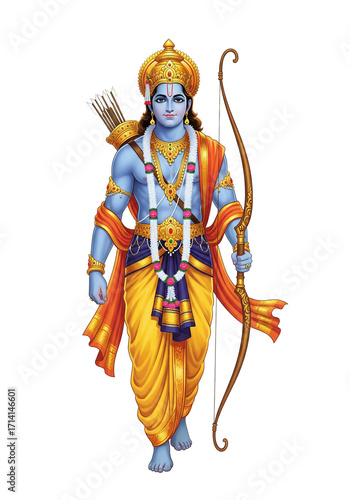 happy vijay dashmi/dussehra lord rama avatar