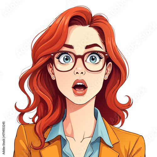 girl with red hair