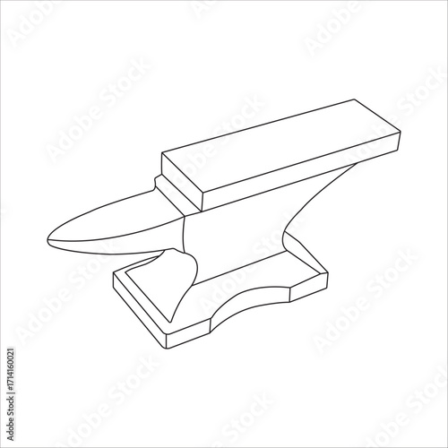 Blacksmiths anvil icon