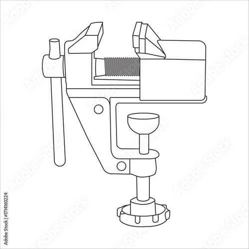 vise work tool icon