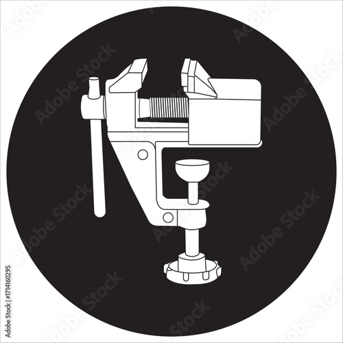 vise work tool icon