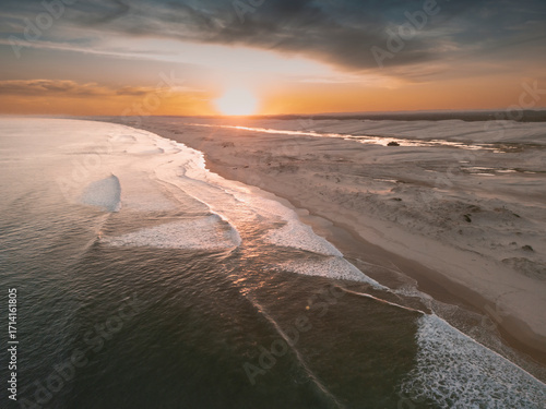 stockton beach desert dunes, australia