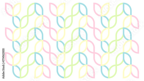 set of colorful abstract shapes