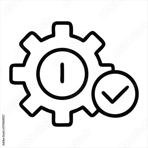 setting icon vector
