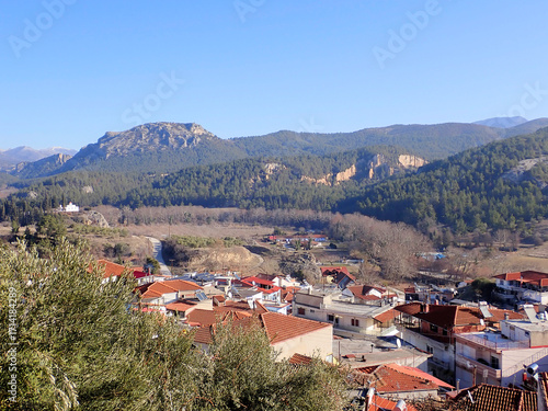 Beautiful landscape in North Greece