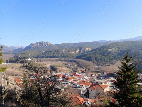 Beautiful landscape in North Greece
