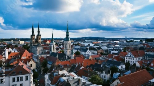 Wallpaper Mural Cityscape panorama daytime Torontodigital.ca