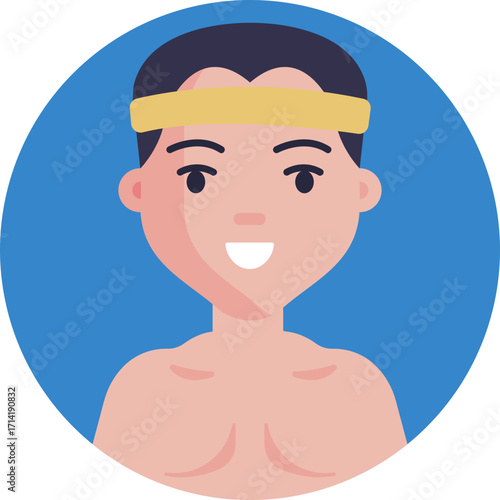 Represents physical exercise and strength training at the gym.