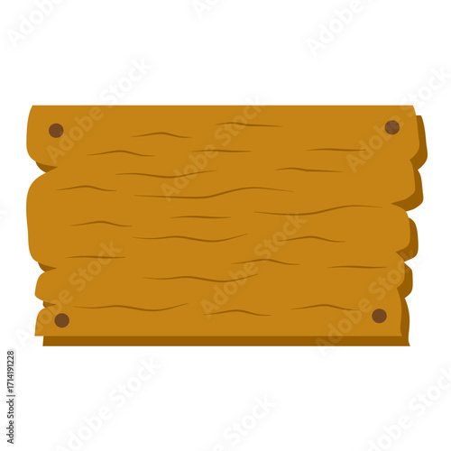 Wooden Name Box Illustration