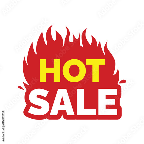 Hot Sale Fire Label Design.