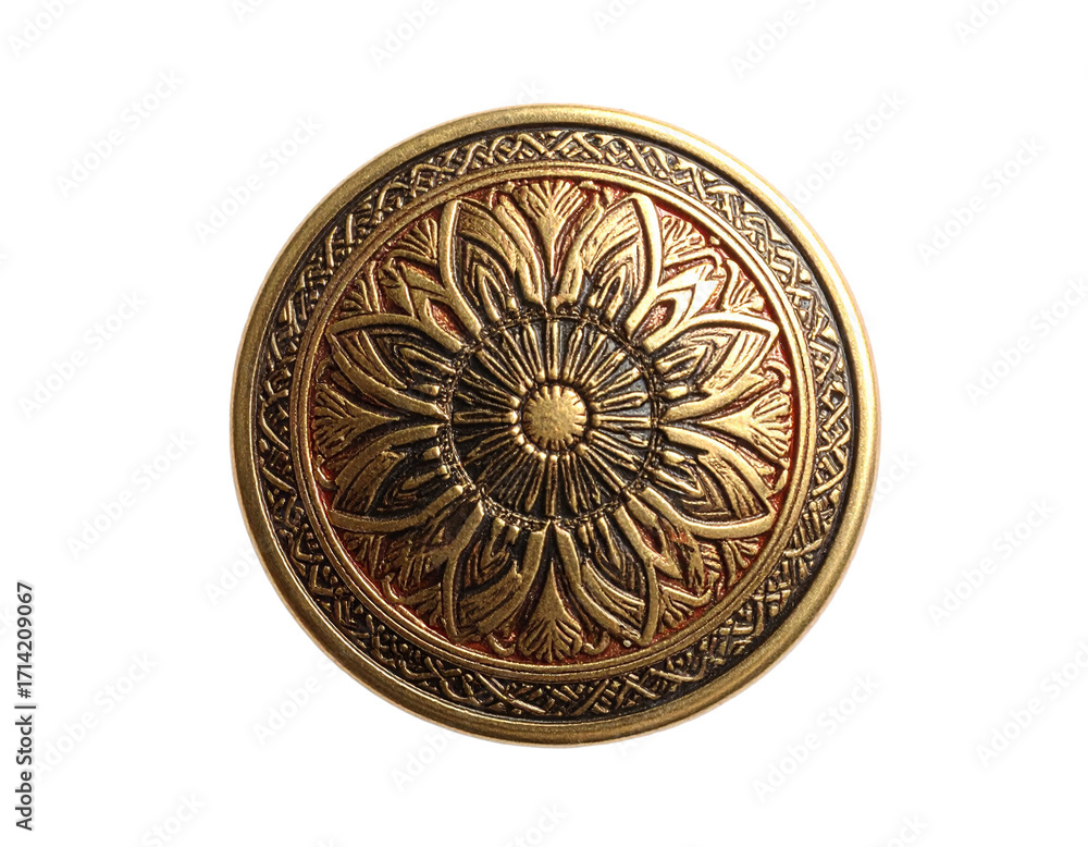 Fototapeta premium Decorative snap button
