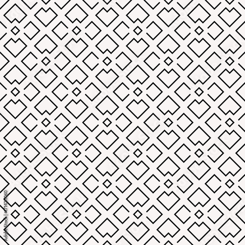 Repeating geometric background. Linear graphic design
