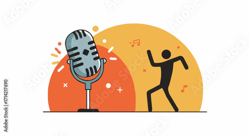 Vector illustration Entertainment