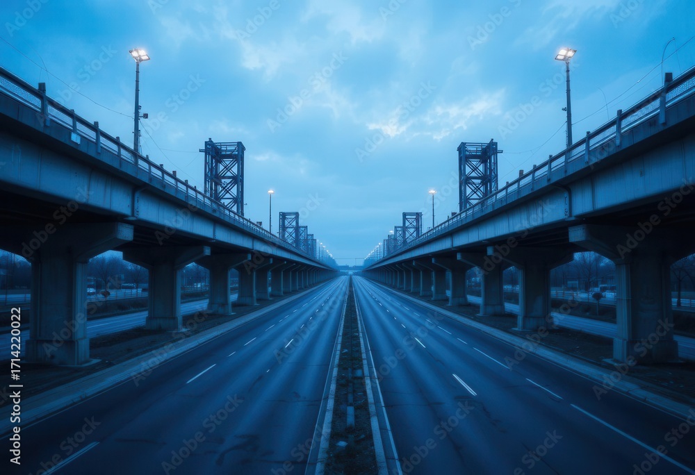 Fototapeta premium Geometric Concrete Steel Evoking Serenity Scale