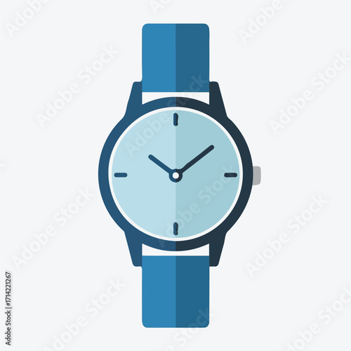 Vector design icon of a wristwatch