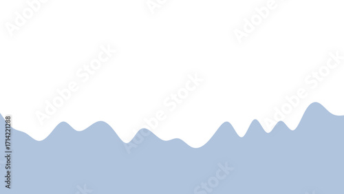 Gentle blue wavy abstract background. Clean, minimalist design for modern branding, web, and graphic projects.