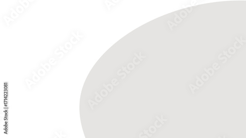 Clean, minimalist abstract background with a smooth, light grey curve on a white field. Ideal for modern design, presentations, or website elements.