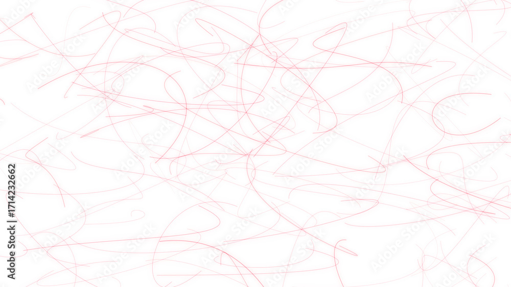 Obraz premium Delicate Pink Thread Lines isolated on png, transparent background: Abstract Subtle Background Texture